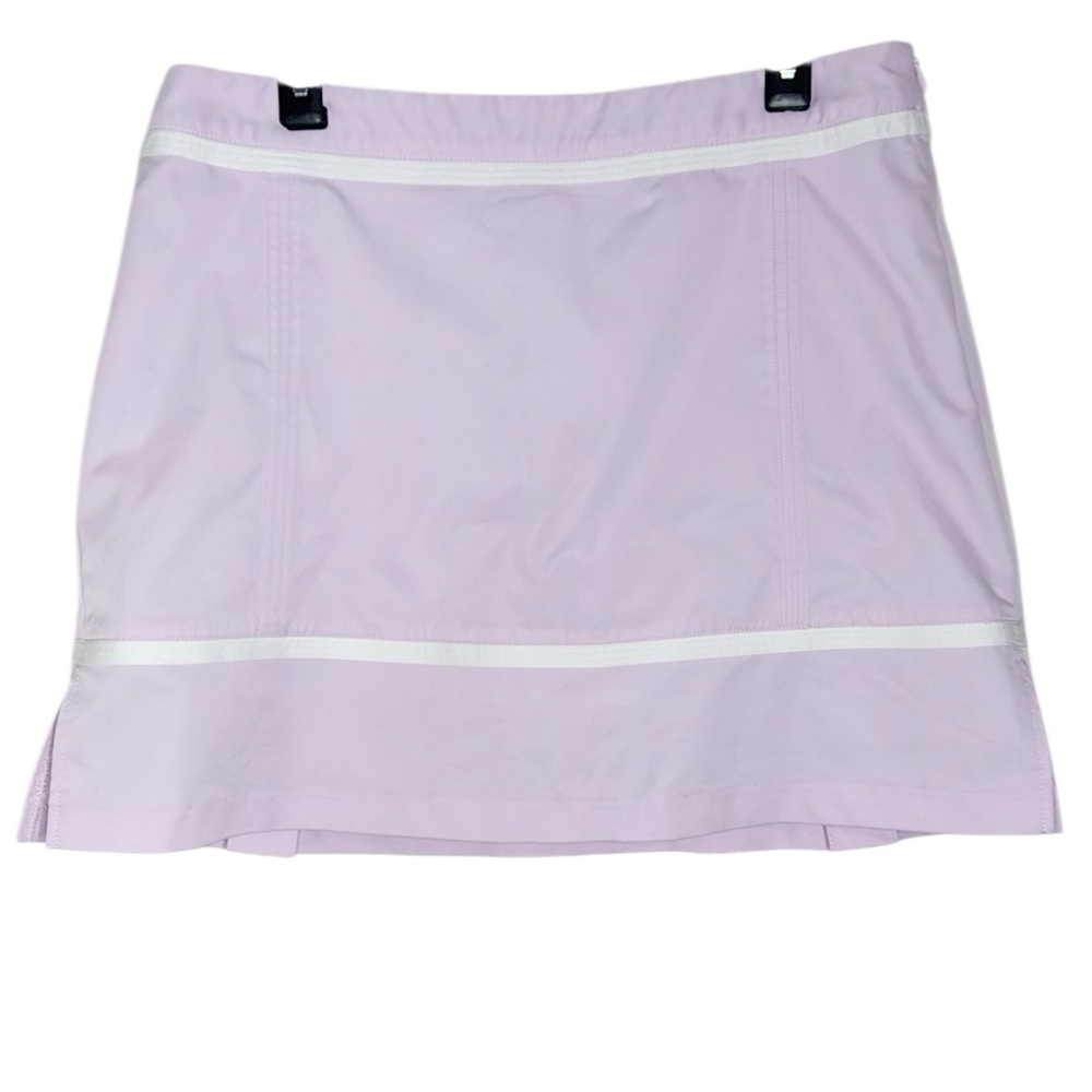 Adidas Clima cool Stretch lilac Skort Side zip Tennis golf